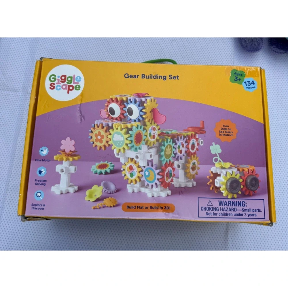 Gigglescape Learning Gears Building Set